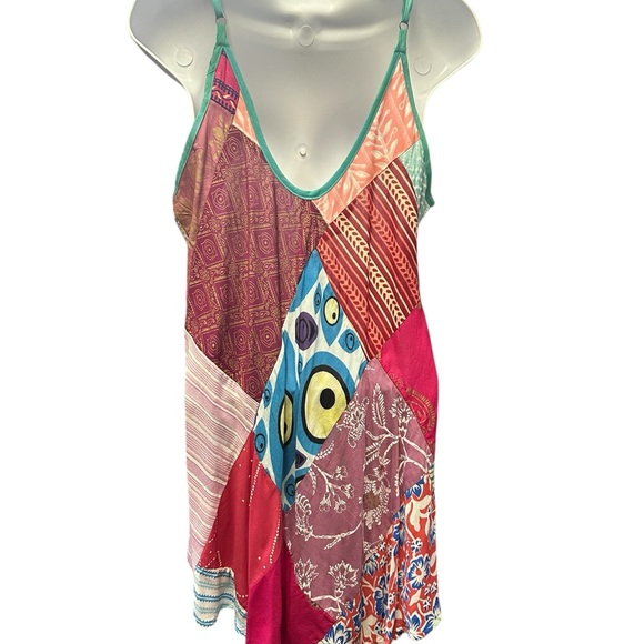 India Boutique Creative Patchwork Blouse Freesize. CL/GR 04. 13067 - Picture 4 of 4